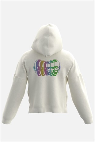 AFTERBASE Six Dimension Reflektörlü Kapüşonlu Oversize Sweatshirt