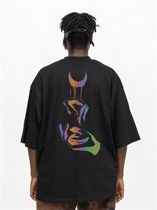 AFTERBASE Soul Hand Reflektörlü Oversize Tshirt