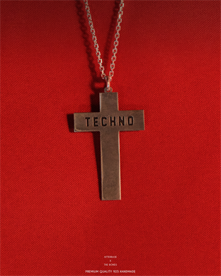 Techno Cross 925 Silver