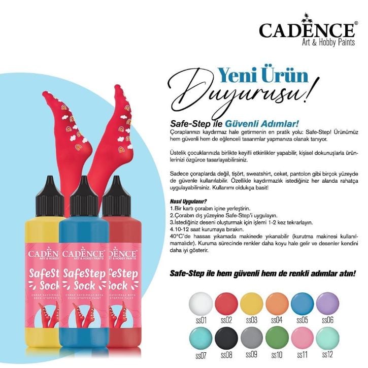 Cadence Safe Step Kaydırmaz Boya