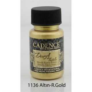 Dora Fabric Metallic 1136 R. Gold 50 ml