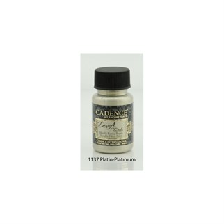 Dora Fabric Metallic 1137 Platinum 50 ml