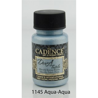 Dora Fabric Metallic 1145 Aqua 50 ml