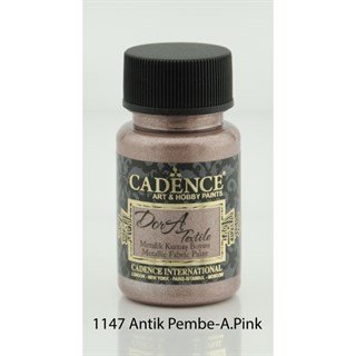 Dora Fabric Metallic 1147 Antique Pink 50 ml