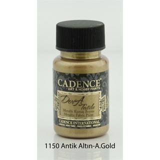 Dora Fabric Metallic 1150 Antique Gold 50 ml