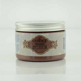 1846 Brown Diamond Metallic Relief Paste