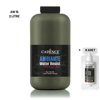 Ambiante Wet Surface Paint AW-15 Walnut 2000ML + Catalyst 80Gr