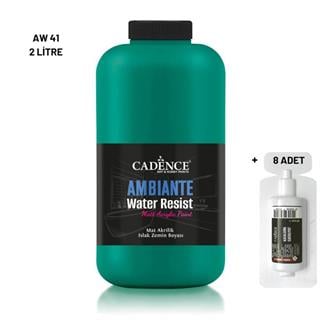 Ambiante Islak Yüzey Boyası AW-41 Deniz Yeşili 2000ML + Katalizör 80Gr
