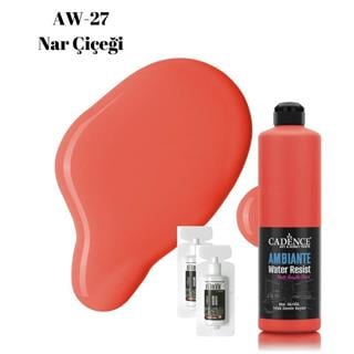 Ambiante Islak Zemin Boyası AW-27 Nar Çiçeği 500 ML 