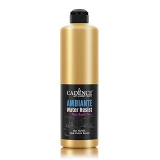 Ambiante Islak Zemin Boyası Metalik AWM-03 Altın 500 ML