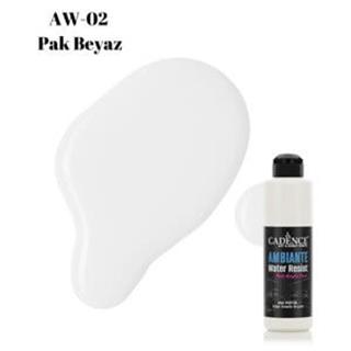 Ambiante Suya Dayanıklı Boya AW-02 Pak Beyaz 250 ML 