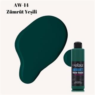 Ambiante Suya Dayanıklı Boya AW-14 Zümrüt 250 ML