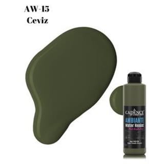 Ambiante Suya Dayanıklı Boya AW-15 Ceviz 250 ML