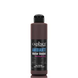 Ambiante Suya Dayanıklı Boya AW-18 Koyu Kahve 250 ML