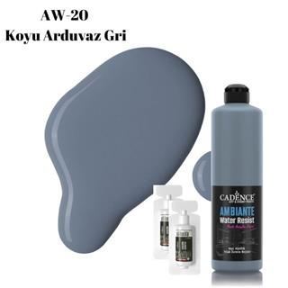 Ambiante Islak Zemin Boyası AW-20 Koyu Arduvaz Gri 500 ML