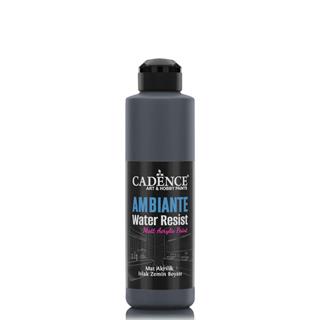 Ambiante Suya Dayanıklı Boya AW-23 Antrasit Siyah 250 ML