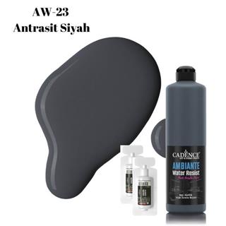 Ambiante Islak Zemin Boyası AW-23 Antrasit Siyah 500 ML
