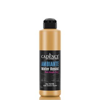 Ambiante Suya Dayanıklı Boya Metalik AWM-04 Antik Altın 250 ML