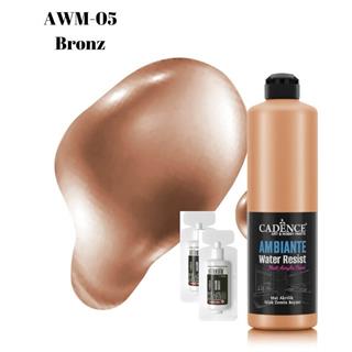 Ambiante Islak Zemin Boyası Metalik AWM-05 Bronz 500 ML