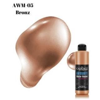 Ambiante Suya Dayanıklı Boya Metalik AWM-05 Bronz 250 ML