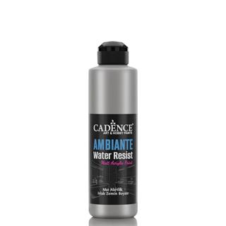 Ambiante Suya Dayanıklı Boya Metalik AWM-06 Gümüş 250 ML