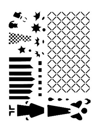 AS403 - Трафарет А4