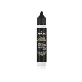 Dimensional Glitter Bead Paint 451 Silver 50 Ml