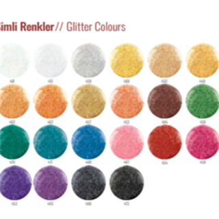 Dimensional Glitter Bead Paint 451 Silver 50 Ml