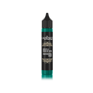 Dimensional Glitter Bead Paint 470 Emerald Green 50 Ml