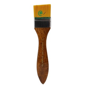CA726 Altın Sentetik 3,5 cm Zemin Fırçası-1,5