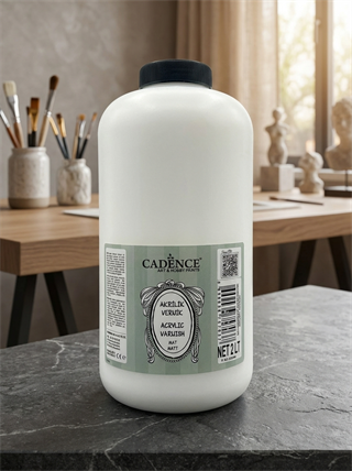 Акриловый матовый лак Cadence на водной основе, 2 ЛИТРА