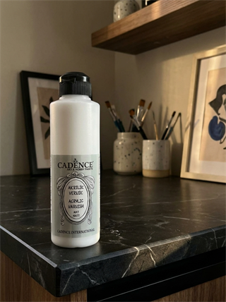 Акриловый матовый лак Cadence на водной основе, 250 мл