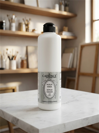 Акриловый матовый лак Cadence на водной основе, 500 мл