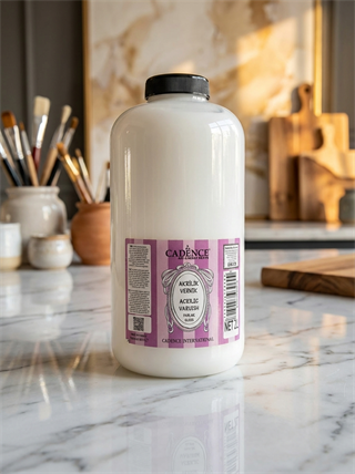 Лак акриловый глянцевый Cadence на водной основе, 2 литра