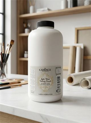 Cadence Waterbased Velvet Matte Varnish 2000 Ml
