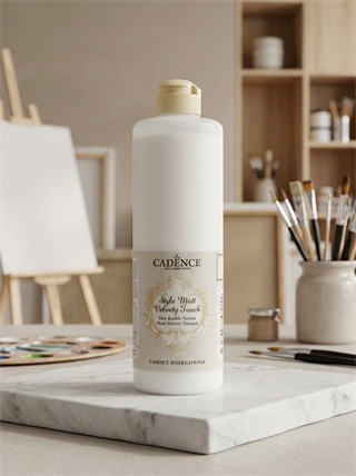 Cadence Waterbased Velvet Matte Varnish 500 Ml