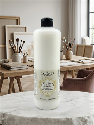 Cadence WaterBased Velvet Matte Varnish 750 Ml