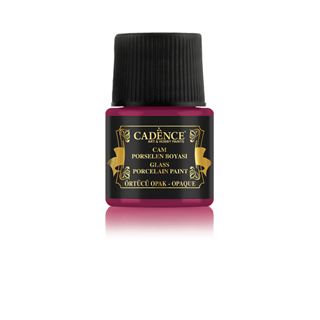 Örtücü Cam Boya Opak 004 Magenta Fuşya 45Ml