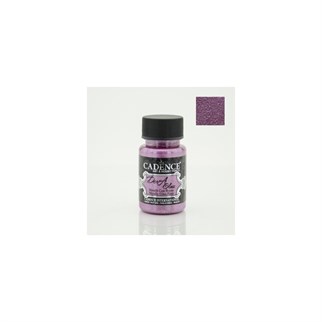 Dora Glass Metalik Cam Boyası 3144 Sıklamen 50ml