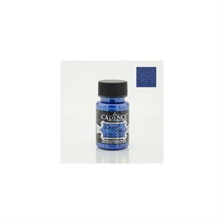 Dora Glass Metalik Cam Boyası 3154 Sax Mavi 50ml