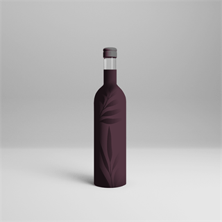 Эмалированная краска для стекла E348 Черная шелковица 59мл