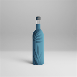 Эмалированная краска для стекла E351 Синий Циркон 59мл