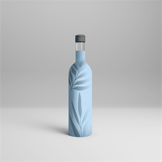 Эмалированная краска для стекла E352 Голубая 59мл