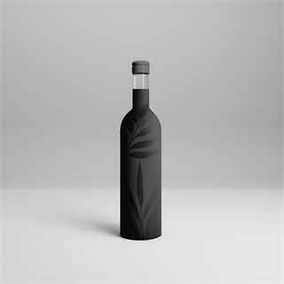 Эмалированная краска для стекла E367 Черная 59мл