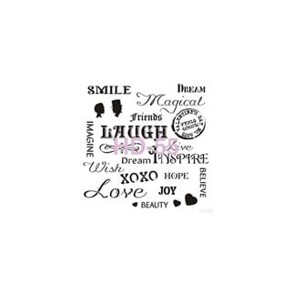 Home Decor Stencil Hd55 45x45