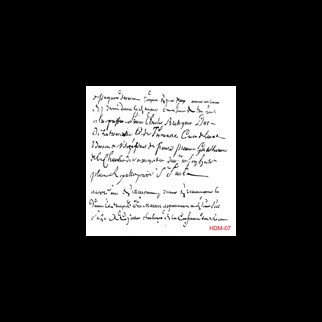 HDM07 Home Dekor Miti Stencil 25x25