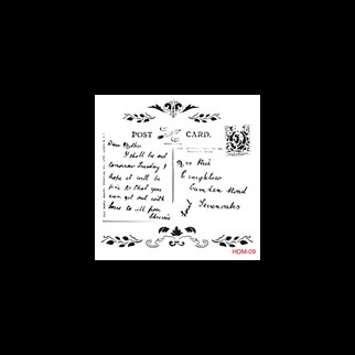 HDM09 Home Dekor Midi Stencil 25x25