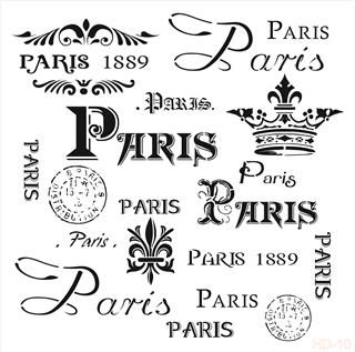 HDM10 Home Dekor Midi Stencil 25x25