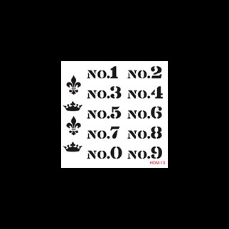 HDM13 Home Dekor Midi Stencil 25x25