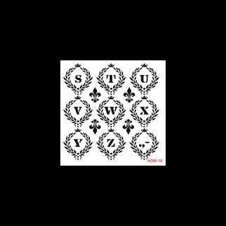 HDM16 Home Dekor Midi Stencil 25x25